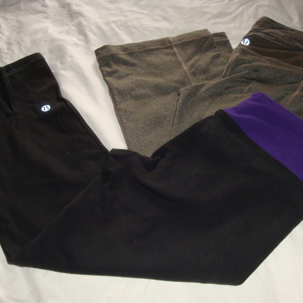 Lululemon Crops, Size 4
